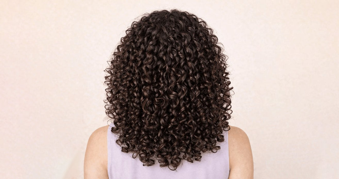 Glazy Cloud after — smooth defined curls, no frizz