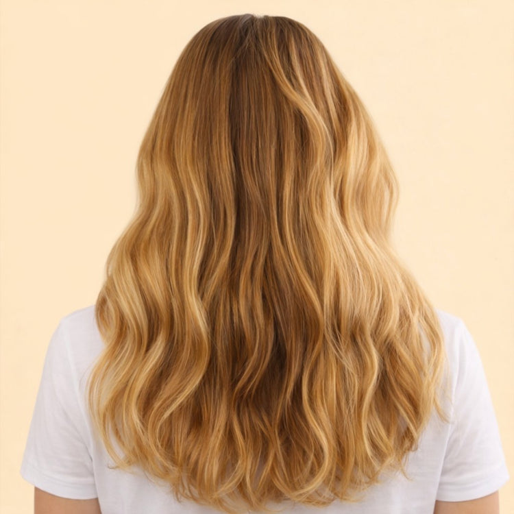 Smooth defined waves after Glazy capsule — frizz-free results
