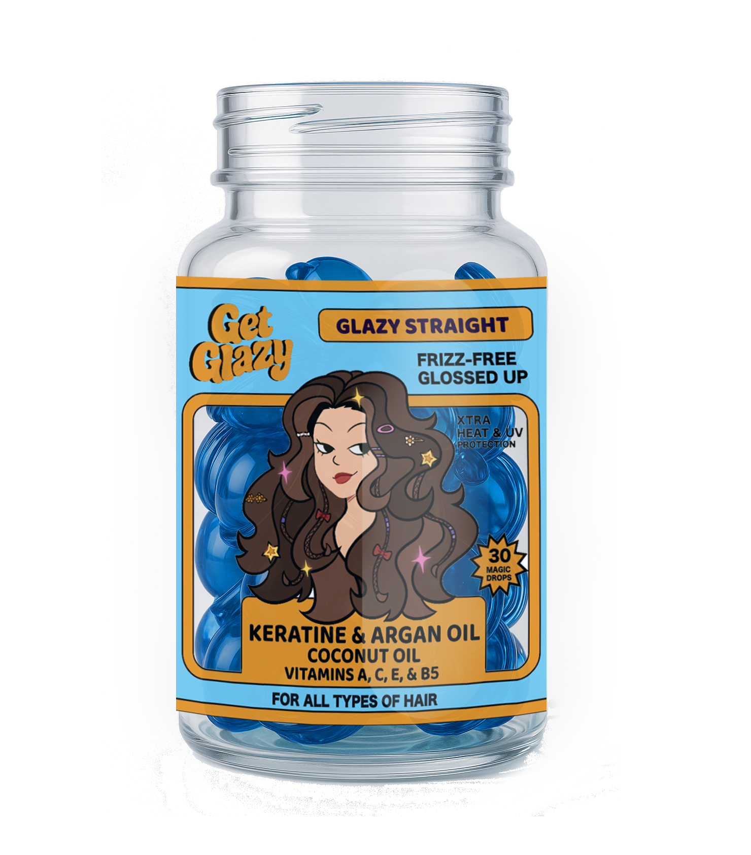Glazy Straight - Hair Oil
