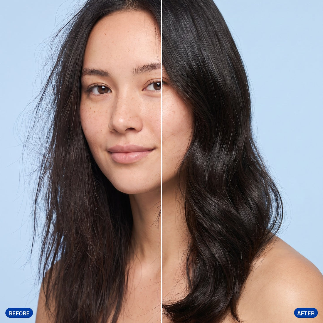 Get Glazy hair serum capsules for dry and damaged hair